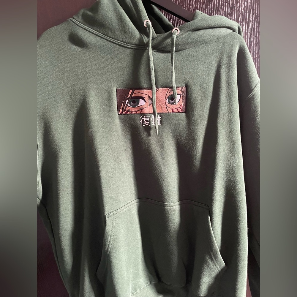 Attack on Titan AOT Eren Jeagar hoodie size XL